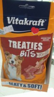 BOLSA VITAKRAFT TREATIES BITS 70%, 120GR